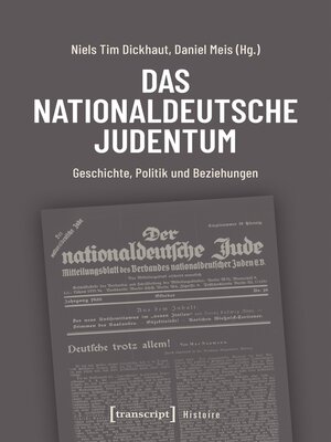 cover image of Das nationaldeutsche Judentum